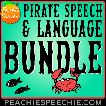 Preview of Speech Therapy PIRATE Bundle
