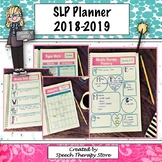 Speech Therapy Planner Calendar for 2018 to 2019
