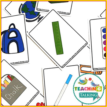 Back to School Preschool Language Activities by Teaching Talking