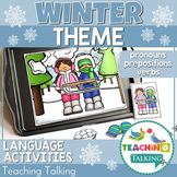 Winter Preschool Language Activities