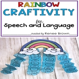 Spring Speech Therapy Hands-On Activity for Articulation a