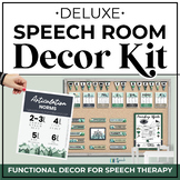 Speech Therapy Room Decor - Functional Speech Decor with V