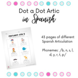 Speech Therapy Spanish Articulation Printable Worksheet