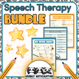 Speech Therapy Bundle: Language Sample Checklist, AAE and 
