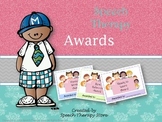 Speech Therapy Student Awards for the Month, Quarter, Term