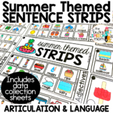 Speech Therapy Summer Visuals for Articulation & Language