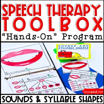 Preview of Speech Therapy Toolbox: Speech Sounds & Syllable Shapes Hands on Program