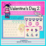 Speech Therapy Valentine's Day 2: Lang, Articulation, & So