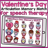 Speech Therapy Valentine's Day BOOM CARDS Articulation Gam