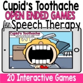 Speech Therapy Valentine's Day BOOM CARDS | Open Ended GAM