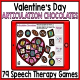 Speech Therapy Valentine's Day BOOM CARDS for Articulation