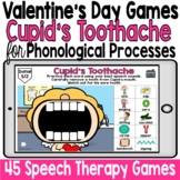 Speech Therapy Valentine's Day BOOM CARDS games for PHONOL