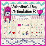 Speech Therapy Valentine's Day Articulation R Games