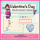 Speech Therapy Valentine's Day Reinforcement Games
