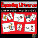Speech Therapy Verb ing Cards Prounouns