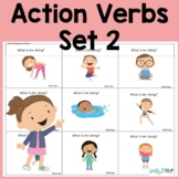 Action Verbs Picture Cards - Set 2