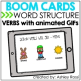 Speech Therapy Verbs BOOM Cards™️ - Spring, Earth Day, & Summer 