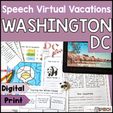 Speech Therapy Virtual Vacation - DC - MIXED GROUPS Articu