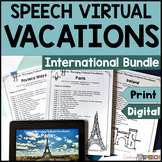 Speech Therapy Virtual Vacations - International Bundle - 