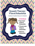 Speech Therapy Visual Schedule