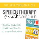 Speech Therapy Visual Schedule