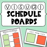 Speech Therapy Visual Schedules