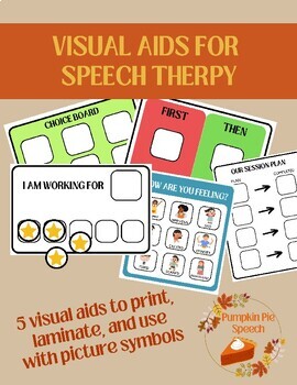 Preview of Speech Therapy Visuals