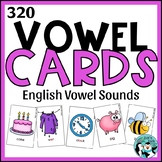 Vowel Articulation Cards for Speech Therapy