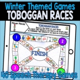 Speech Therapy WINTER Boom Cards Articulation Game Boards 