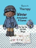 Speech Therapy Winter Articulation R Games