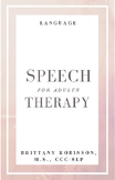 Speech Therapy for Adults: Language
