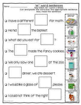 speech therapy wordsentence prevocalic r intervocalic blends vocalic rl