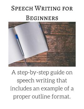 Preview of Speech Writing for Beginners