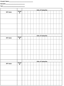 Preview of Speech and Language Daily Lesson Plan and Data Sheet Forms