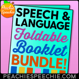 Speech and Language Fun Foldable Booklet BUNDLE!