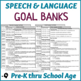 Speech and Language Goal Banks