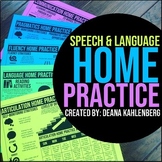 Speech and Language Home Practice