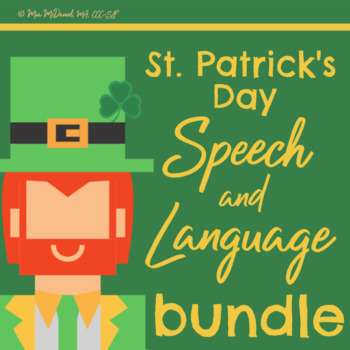 Preview of Speech and Language St. Patrick's Day BUNDLE