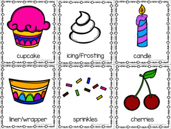 Speech and Language Therapy Pack: Cupcake by Sounds Like Fun | TpT