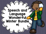 Speech and Language Wonderful Winter Bundle #1