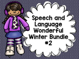 Speech and Language Wonderful Winter Bundle #2