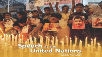 Preview of Speech at the United Nation by Malala Yousafzai -PPT- myPerspectives - Grade 10
