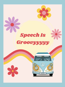 Preview of Speech is Groovy poster set