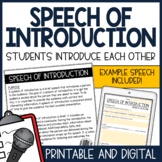Speech of Introduction | Public Speaking | Introduce Class