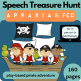 Speech treasure hunt, wh- questions, fcd, CVC, apraxia, fi