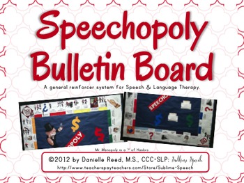 Preview of Speech Board Game: An Incentive bulletin board for SLPs