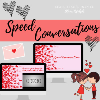 Preview of Speed Conversations: A Digital, No Prep Valentine's Day Game/Activity!