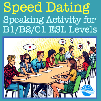 Preview of Speed Dating Speaking Activity (Intermediate-Advanced ESL)