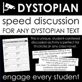 Speed Discussion Activity for ANY Dystopian Story/Novel: P