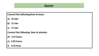 Calculating Average Speed-Drawing Distance-Time Graph by MsBioArtTeacher